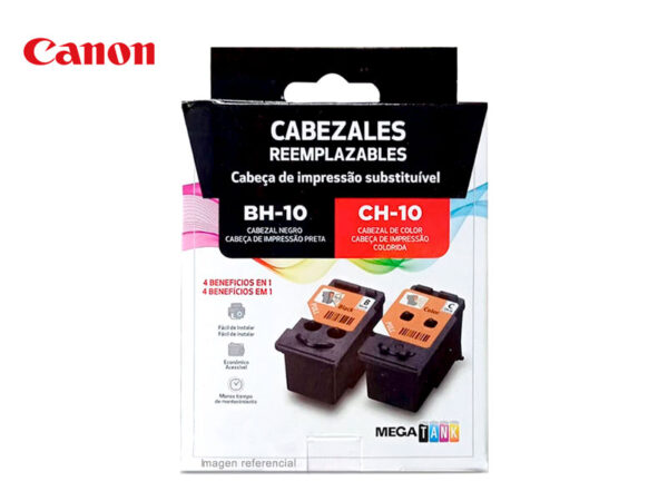 CABEZAL CANON KIT NEGRO BH-10+COLOR CH-10
