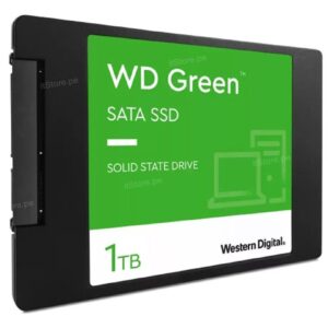 Unidad en estado solido Western Digital Green, WDS100T3G0A, 1TB, SATA 6Gb/s, 2.5", 7mm.