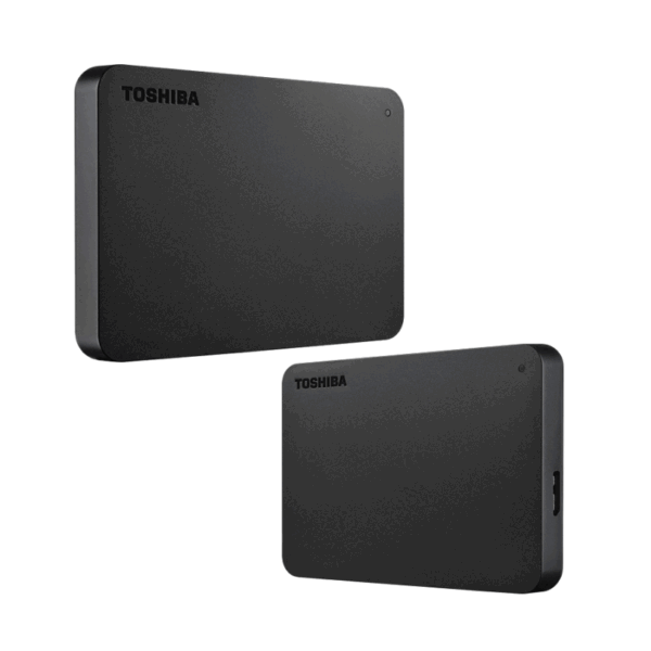 Disco duro externo Toshiba Canvio Basics, 1 TB, USB 3.0, 2.5", Negro.