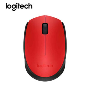 MOUSE WIRELESS LOGITECH M170 (RED)