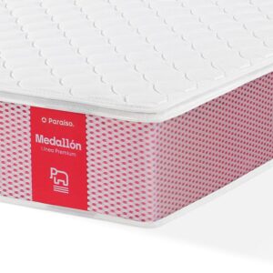 Colchón Medallón Ergosoft 1.5 plazas + 1 almohada + 1 protector de colchón
