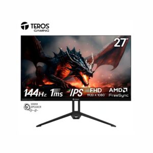Monitor TEROS TE-2714S, 27" FHD IPS, 144Hz, 1 ms, HDMI, DP, Speakers