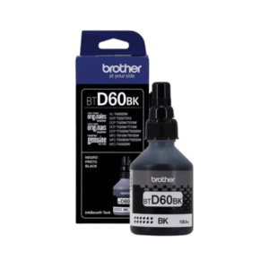 Botella de Tinta Brother BTD60BK Negro rinde 6500 páginas