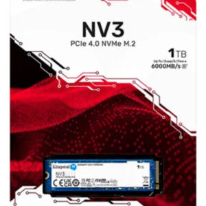 Unidad en estado solido Kingston 1000GB NV3 PCIe 4.0 NVMe M.2 SSD