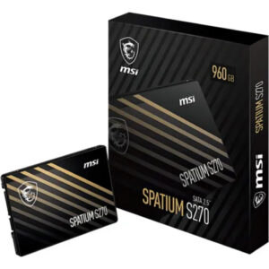 Unidad de estado sólido externo MSI SPATIUM S27 SATA 25" 960GB