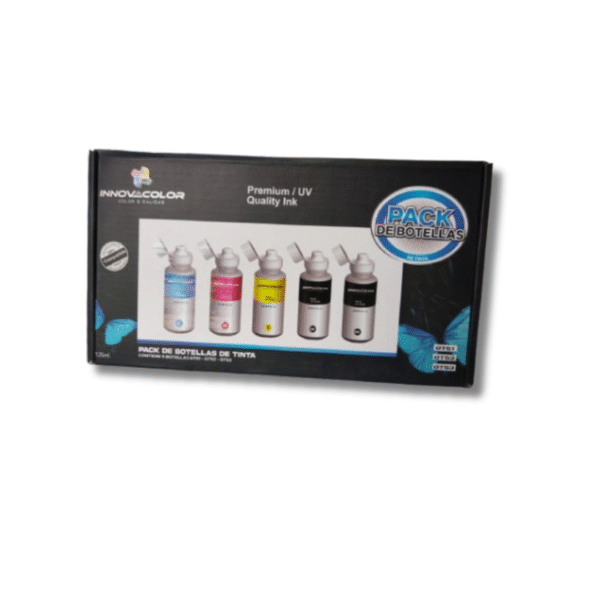 PAQUETE DE TINTAS HP 135ML INNOVA COLOR