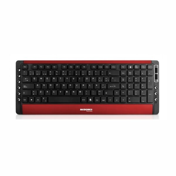 Teclado multimedia Micronics ETHERNITY – MIC K722 RED - Imagen 2
