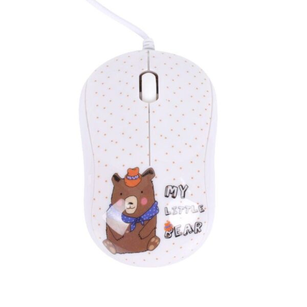 MOUSE USB HALION HA-M202 CARTOON - Imagen 3