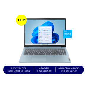 Notebook Lenovo IdeaPad SLIM3 CORE I3 N-305 /RAM 8GB/ SSD 512GB