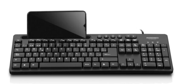 Teclado Micronics Magnus+ - MIC K734 | Blanco / Negro - Imagen 3