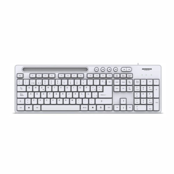 Teclado Micronics Magnus+ - MIC K734 | Blanco / Negro - Imagen 4