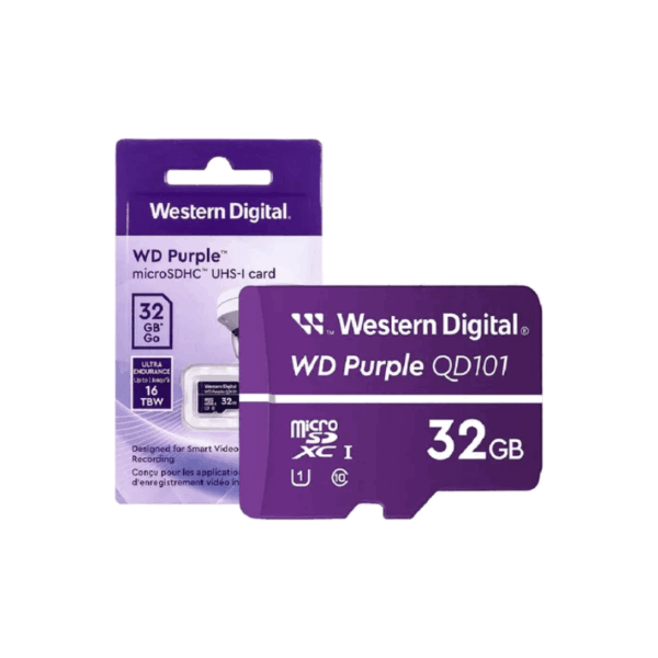 Memoria Flash WD Purple 32GB SC QD101 microSD