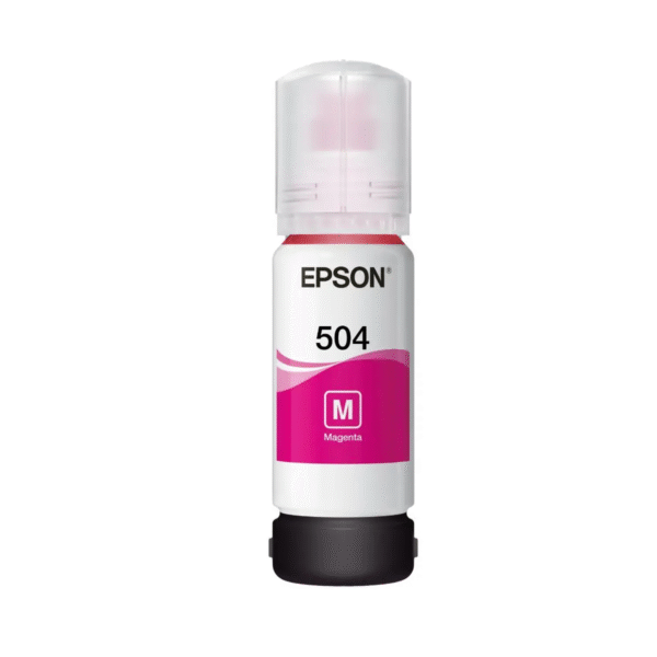 Botella de tinta Epson 504 (Magenta)