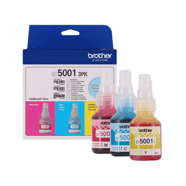 BROTHER TRIPACK TINTAS COLOR TANK | BT5001