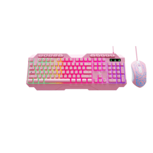 Mirana | Combo para videojuegos de teclado multimedia en español y mouse