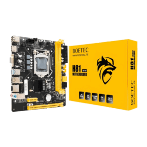PLACA MADRE MOD. H81 M.2 BOETEC / 4Ta y 5Ta generación