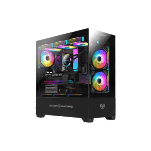 ICUBE BLACK MIC GC800 GABINETE GAMER SIN PSU USB 3.0 4FAN RGB