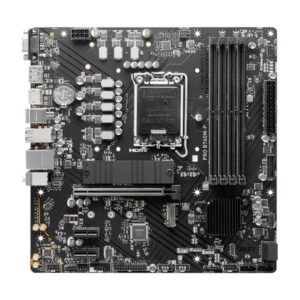 MSI PRO B760M-P Chipset Intel B760 LGA1700 HDMI DP VGA mATX