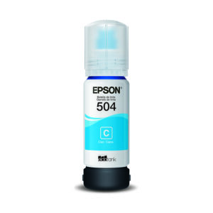 Botella de tinta Epson 504 (Cyan)