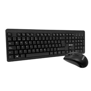 Kit Inalámbrico Teclado + Mouse TEROS TE-4061N 2.4GHz receptor nano USB negro