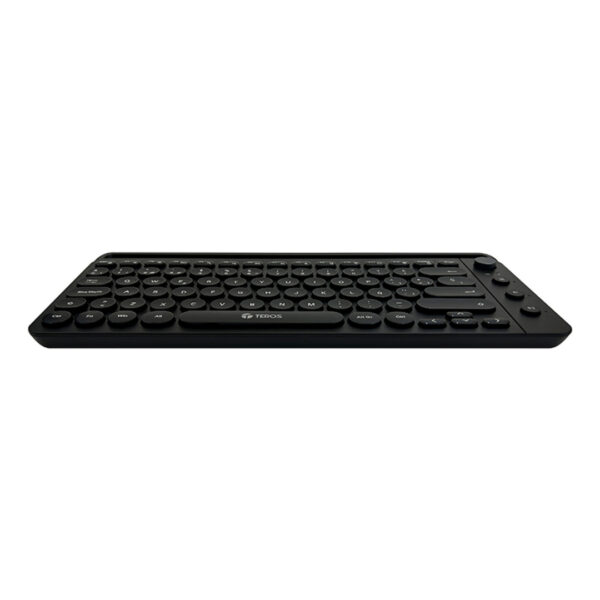 Teclado inalámbrico TEROS TE-4064N 2.4 GHz Bluetooth 3.0 / 5.2 80 teclas negro - Imagen 4