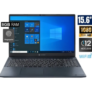 Dynabook, Intel Core i5-1135G7 2.4GHz, RAM 8GB, SSD 256GB, LED 15.6" Full HD